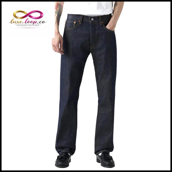 Original Fit Straight Leg Jeans Classic Denim Regular Thigh